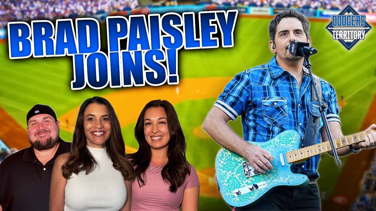 Brad Paisley Talks Dodgers Fandom, World Series Voodoo, Kershaw and More!