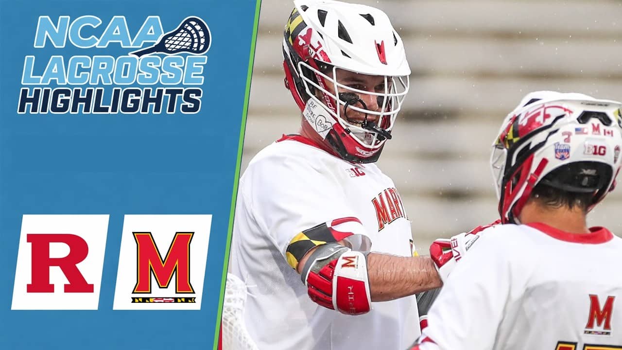 Maryland vs Rutgers | NCAA College Lacrosse Highlights | April 25, 2026