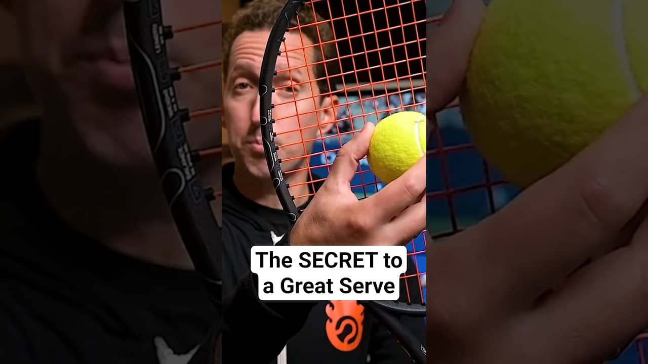 The SECRET to hitting great serves