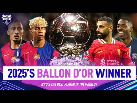 BALLON D'OR race shake-up! Who's the favorite? | Dembélé, Yamal, Raphinha, Salah | Champions Club