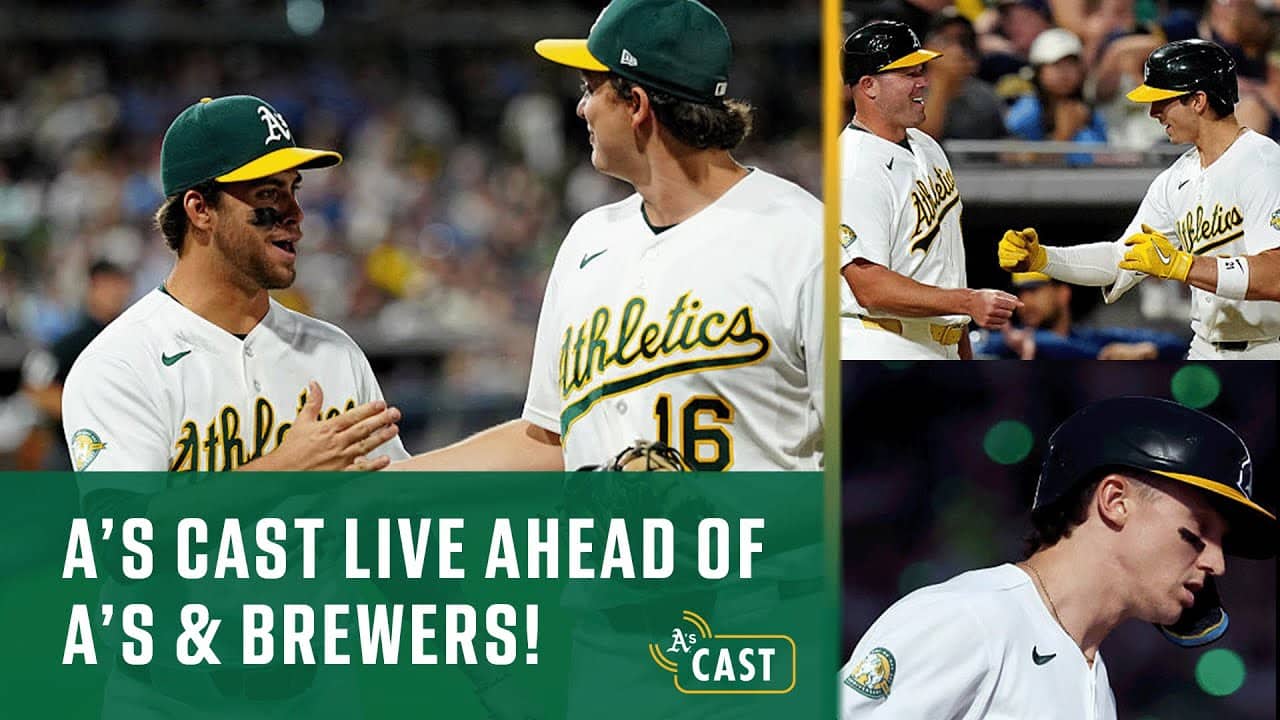 A's Cast Live Ahead of A's & Brewers from Las Vegas!| Jose Canseco, Eric Chavez & Billy Owens Join!