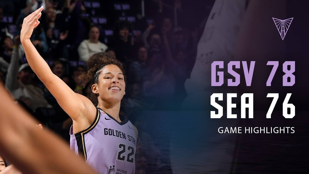 Golden State Valkyries Pre-Season VICTORY vs. Seattle Storm