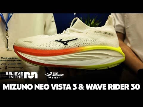 Mizuno Neo Vista 3 & Wave Rider 30 | The Running Event 2025