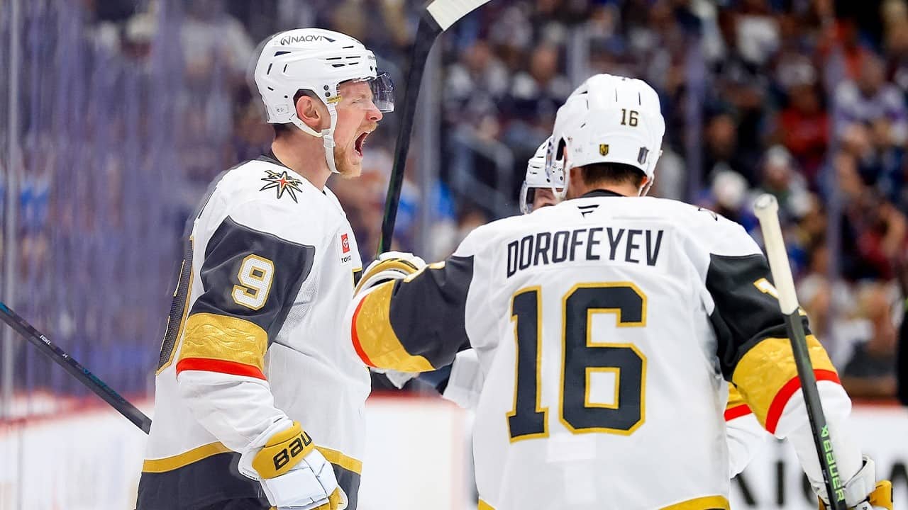 Vegas cashes in with a PAIR! Knights take lead in Game 2!