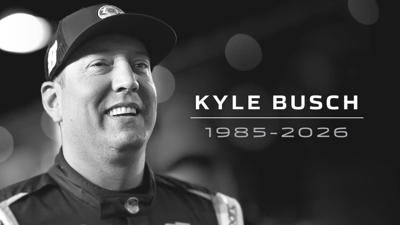 Kyle Busch, NASCAR’s winningest driver, dies at 41