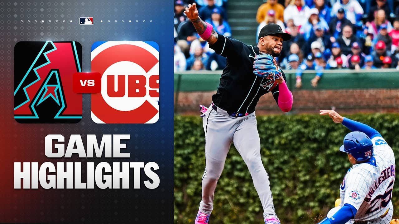 D-backs vs. Cubs Game Highlights (5/3/26) | MLB Highlights