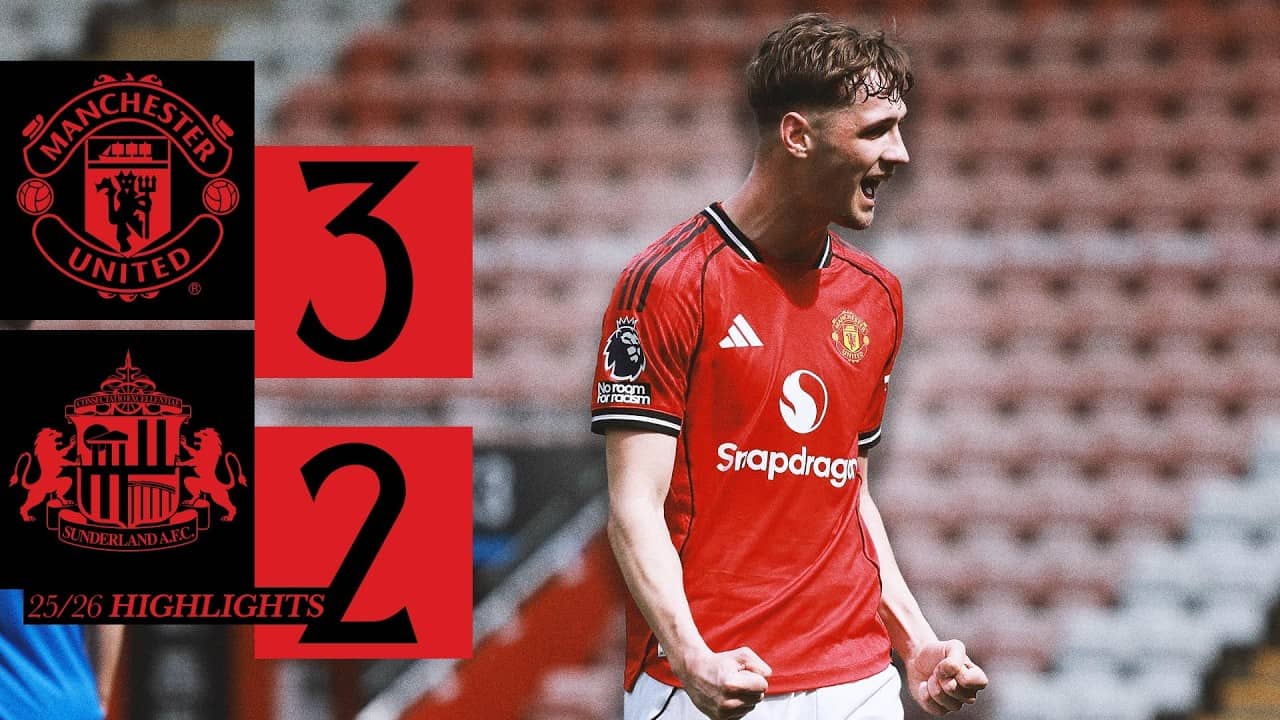 On To The Play-Off Quarter-Finals! 💪 | Man Utd v Sunderland | Academy Highlights