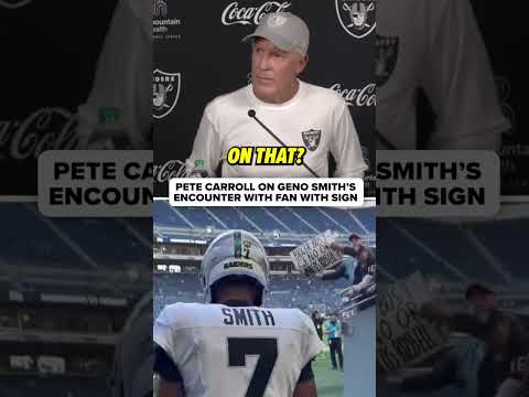 Pete Carroll has his QB’s back #shorts