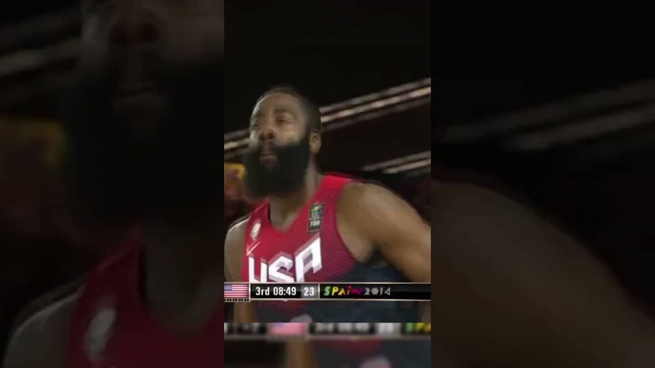 Nobody could guard James Harden 🤯 #FIBAWC