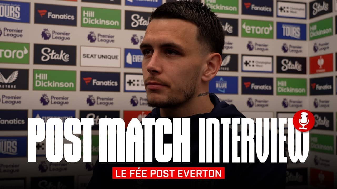 "It was a perfect second half" | Enzo Le Fée Post Everton | Post-Match Interview
