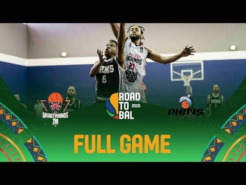 LIVE - Basket Hounds v Dolphins Basketball Club | Africa Champions Clubs ROAD TO B.A.L. 2026