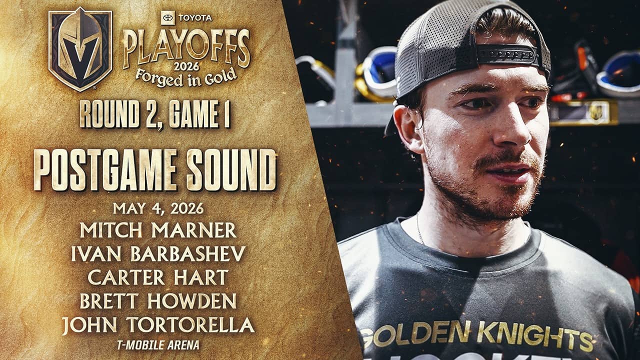 🎥 Round 2, Game 1 POSTGAME SOUND: Marner, Barbashev, Hart, Howden & Tortorella