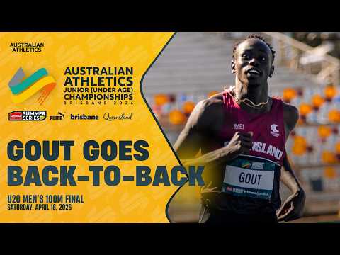 Gout Gout flies to back-to-back Australian Titles | 2026 Australian Athletics Junior Championships