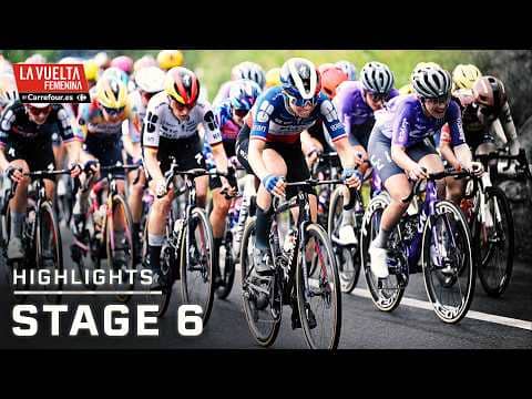 La Vuelta Femenina 2026, Stage 6 | EXTENDED HIGHLIGHTS | Cycling on NBC Sports