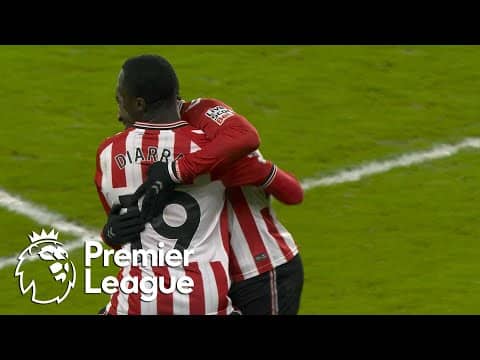 Habib Diarra strikes Sunderland 2-0 in front of Burnley | Premier League | NBC Sports