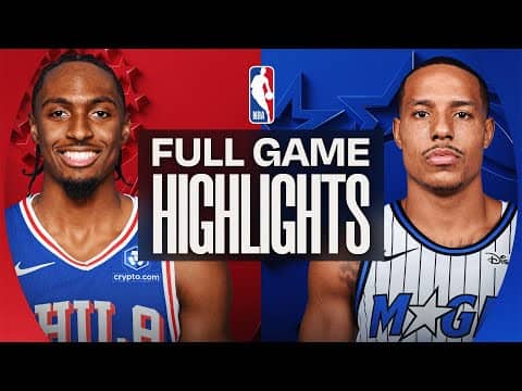 76ERS at MAGIC | FULL GAME HIGHLIGHTS | January 9, 2026