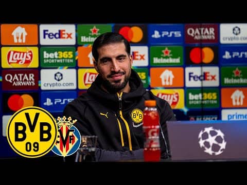 Live: Pressekonferenz mit Emre Can & Niko Kovac | BVB - Villarreal CF