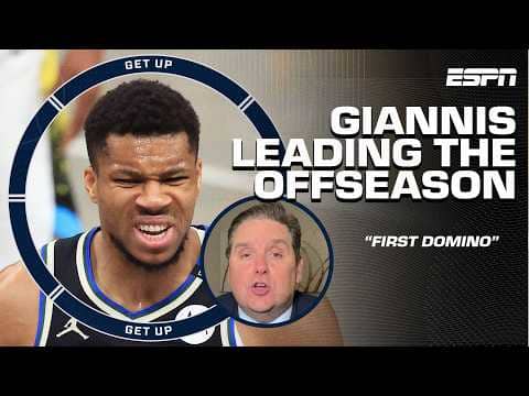 Windy thinks Giannis will be the 'FIRST DOMINO TO FALL' in a WILD NBA offseason 👀 | Get Up
