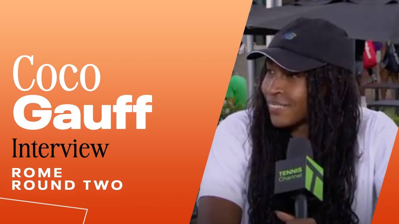 Coco Gauff Recounts Night Out with American Players in Rome | 2026 Rome