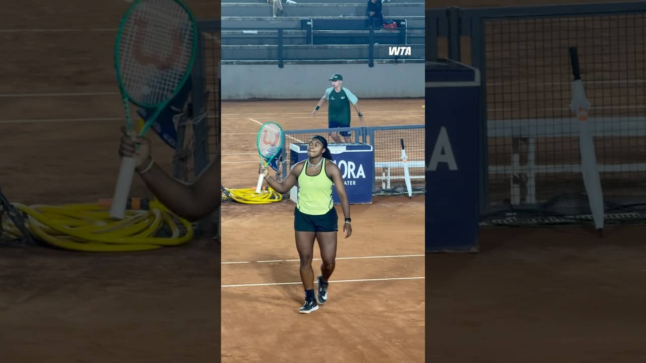 What a BATTLE 👊 Hailey Baptiste comes from a set down against Waltert in Rome 🙌 #IBI26