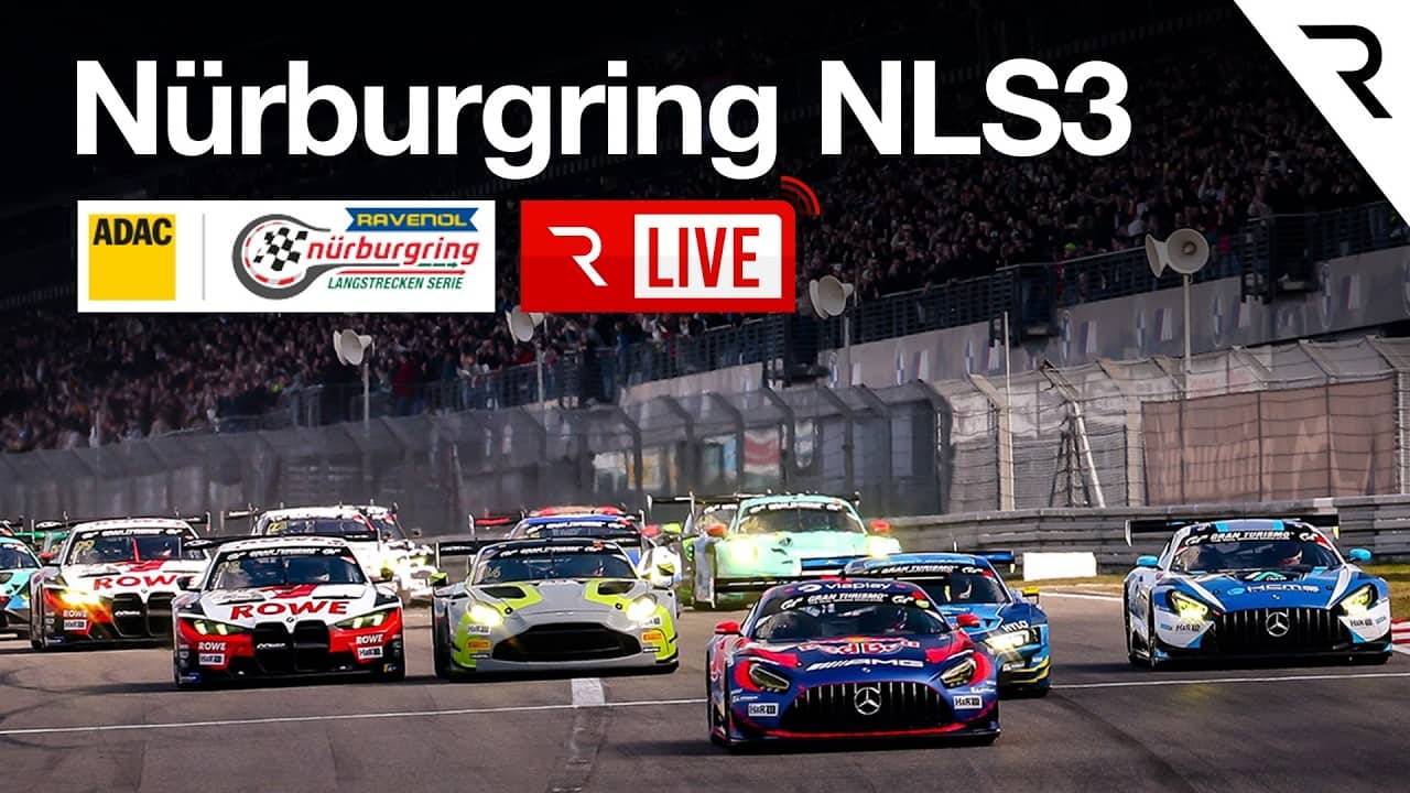 🔴 LIVE  NLS 3 - Nürburgring Langstrecken-Serie Race 3