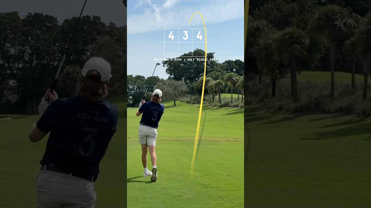 Play three holes at the Golf Digest Open π₯