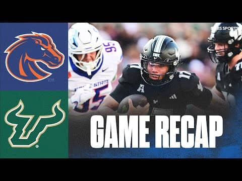 USF OVERPOWERS No. 25 Boise State in Week 1 season opener | Game Recap