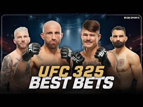 UFC 325 PREVIEW: Predictions & Best Bets for EVERY Main Card bout ✅