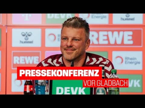 Pressekonferenz vor Mönchengladbach | 1. FC Köln