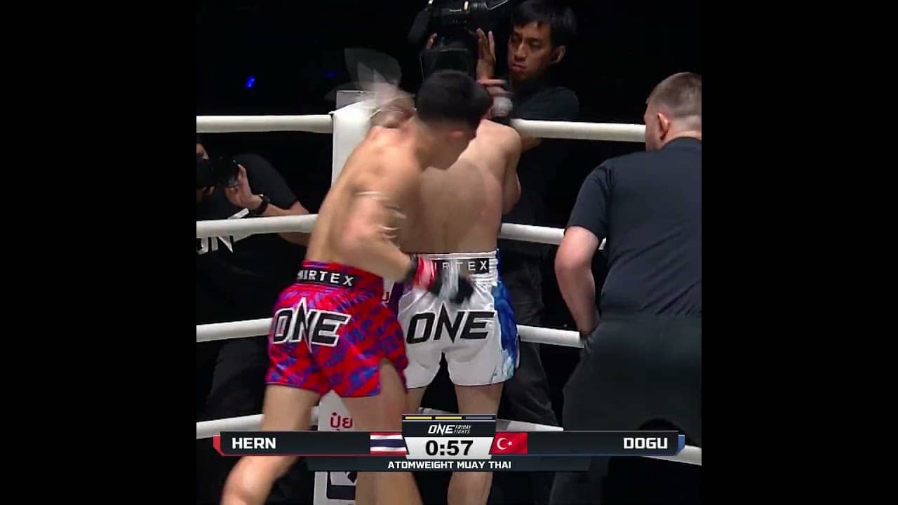 HOT STREAK 🔥 Hern stops Cihan Dogu to improve to 5-0 in ONE!