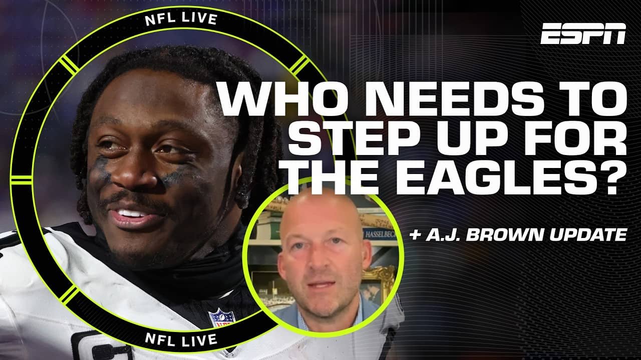 Pats' potential A.J. Brown trade in LIMBO + Philly's concerns more on Saquon or Hurts? | NFL Live