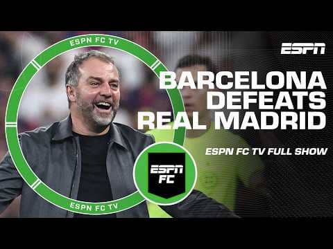 Reacting to Barcelona & Hansi Flick beating Real Madrid in another final | ESPN FC