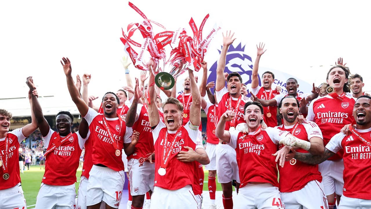 ARSENAL CROWNED PREMIER LEAGUE CHAMPIONS! | BEST MOMENTS OF 2025/26