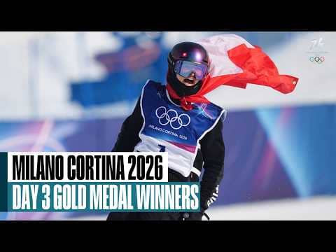 Inside the gold medal moments from Day 3 at the Olympics