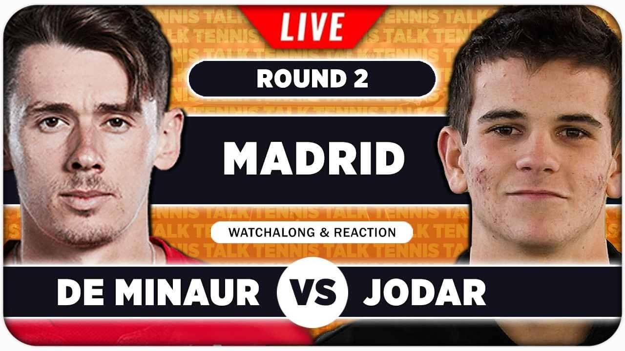 FONSECA vs CILIC • ATP Madrid 2026 • LIVE Tennis Watchalong