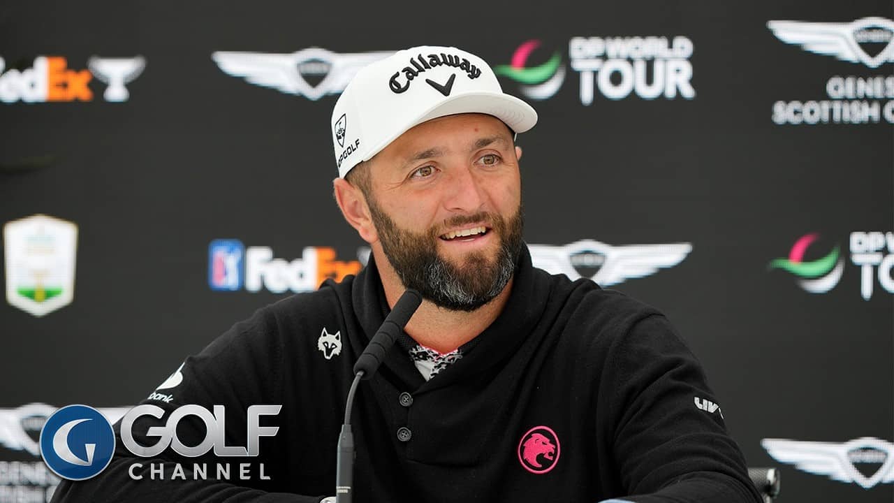 Jon Rahm on LIV Golf's Future, PGA Tour Changes & Reunion at the Genesis Scottish Open | Golf Today
