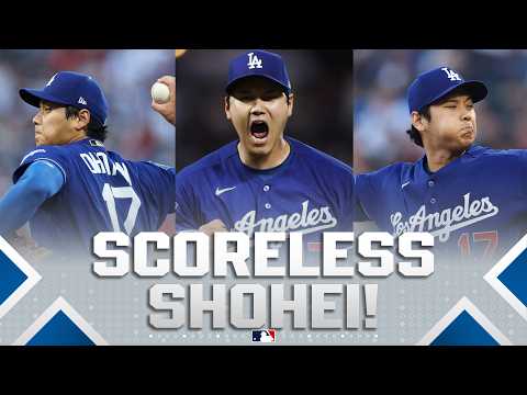 Shohei Ohtani pitches a SCORELESS start in San Francisco! (Season ERA sits at 0.38!) | 大谷翔平