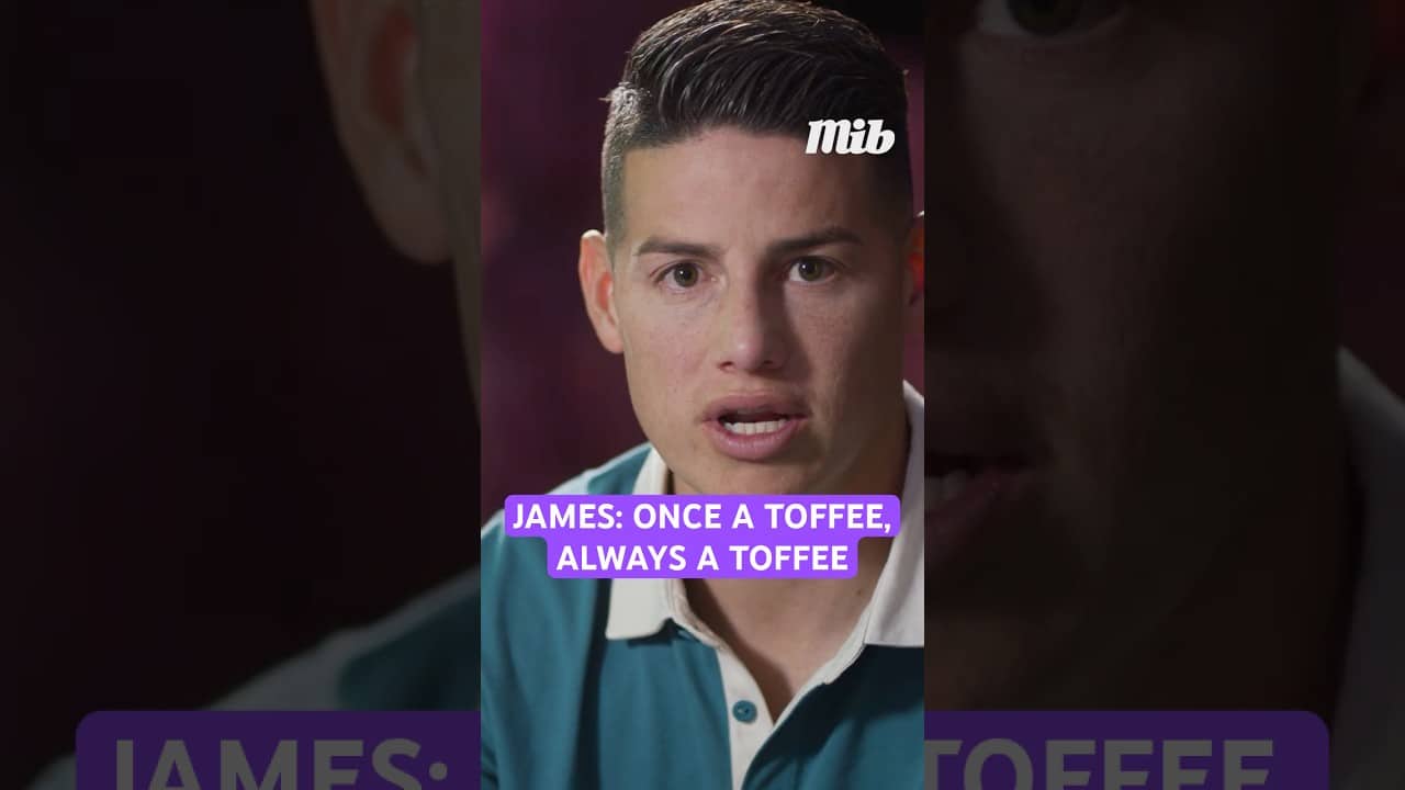 JAMES RODRIGUEZ'S MESSAGE TO EVERTON FANS 💙