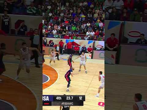 Paco Cruz with the nastiest ankle breaker 🤯 #FIBAWC