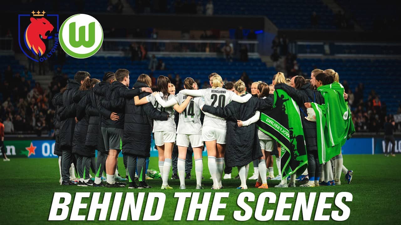 Rückspiel in Lyon 🐺 UWCL BTS | OL Lyonnes 🆚 VfL Wolfsburg