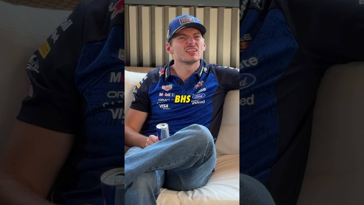 Max-ipedia guesses airport codes ✈️ #f1 #redbullracing #barcelonagp