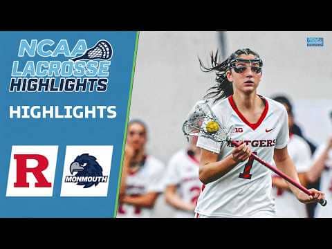 Monmouth vs Rutgers | NCAA Women’s College Lacrosse Highlights | February 18, 2026