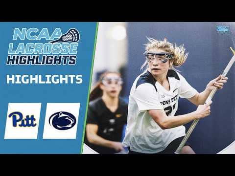 Penn State vs Pittsburgh | NCAA Women’s College Lacrosse Highlights | February 18, 2026