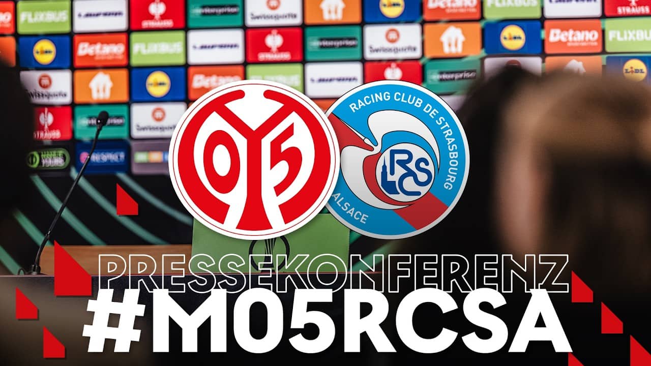Die PK vor dem Spiel gegen Straßburg | #M05RCSA | #05ertv | Saison 2025/26