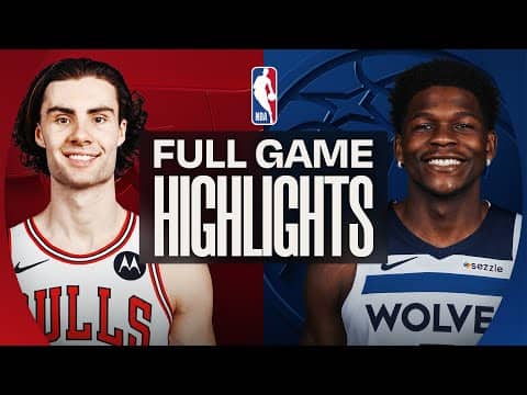 BULLS at TIMBERWOLVES | FULL GAME HIGHLIGHTS | January 22, 2026