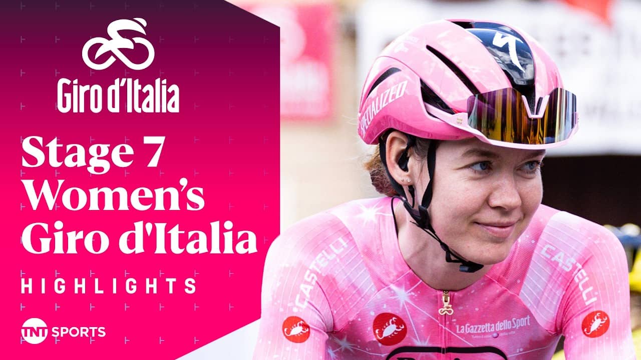 A WIN TO REMEMBER! 🔥 | 2026 Giro d'Italia Women Stage 7 Race Highlights | TNT Sports Cycling