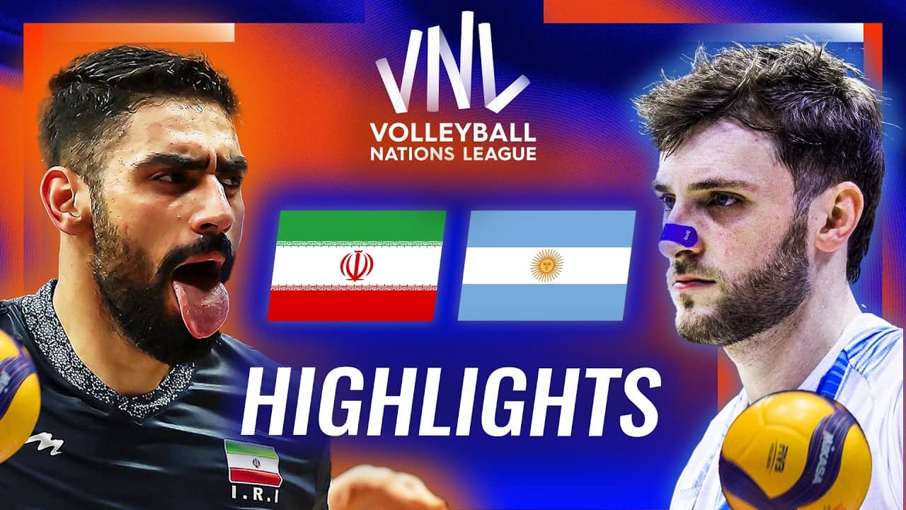Iran 🇮🇷 vs. Argentina 🇦🇷 - Highlights | Week 1 | Men's VNL 2026