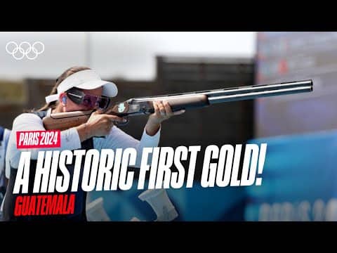 Making Guatemala Proud!🇬🇹🥇| Best of Guatemala at #paris2024 | Athems