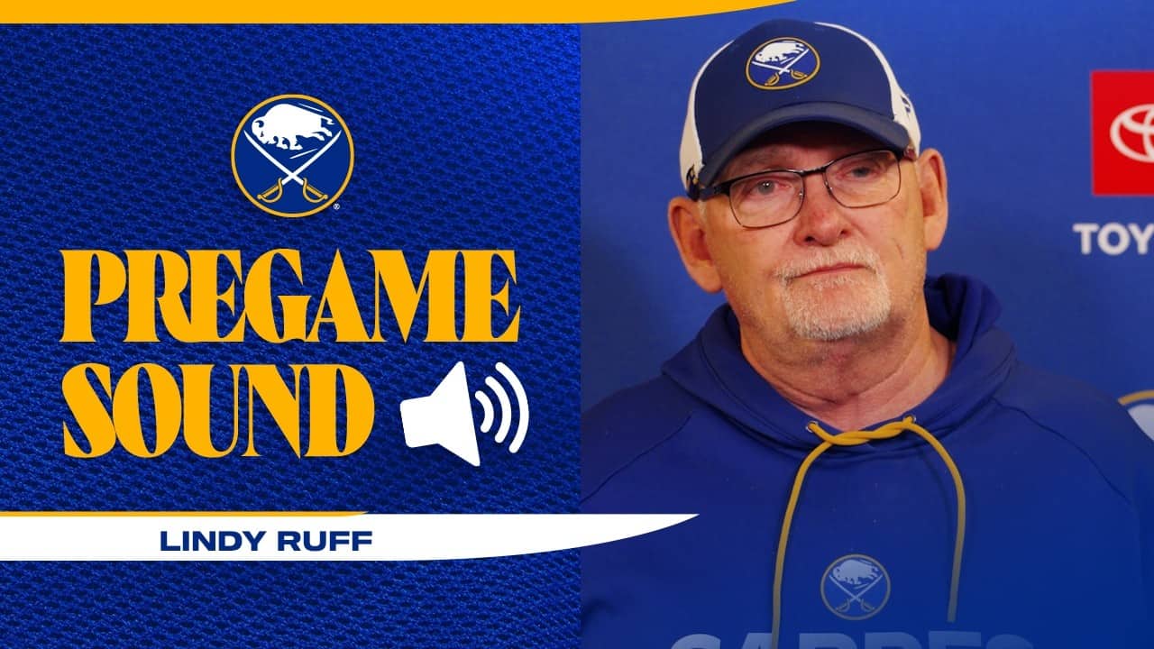 "Ostlund Is A Possibility Tonight" | Lindy Ruff On Noah Ostlund Injury Update | Buffalo Sabres