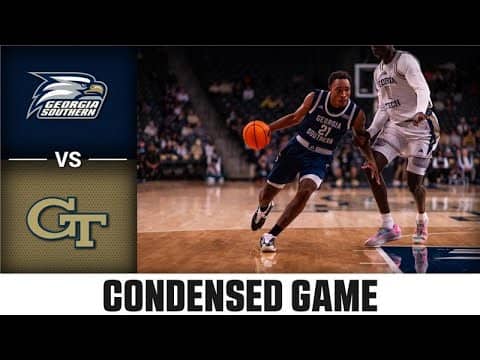 Georgia Southern vs Georgia Tech Condensed Game | 2025-26 ACC Men's Basketball